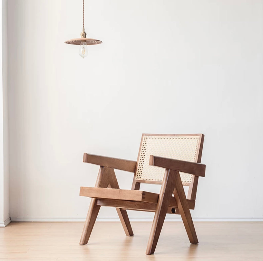 Easy Chair | Cherry Wood Frame