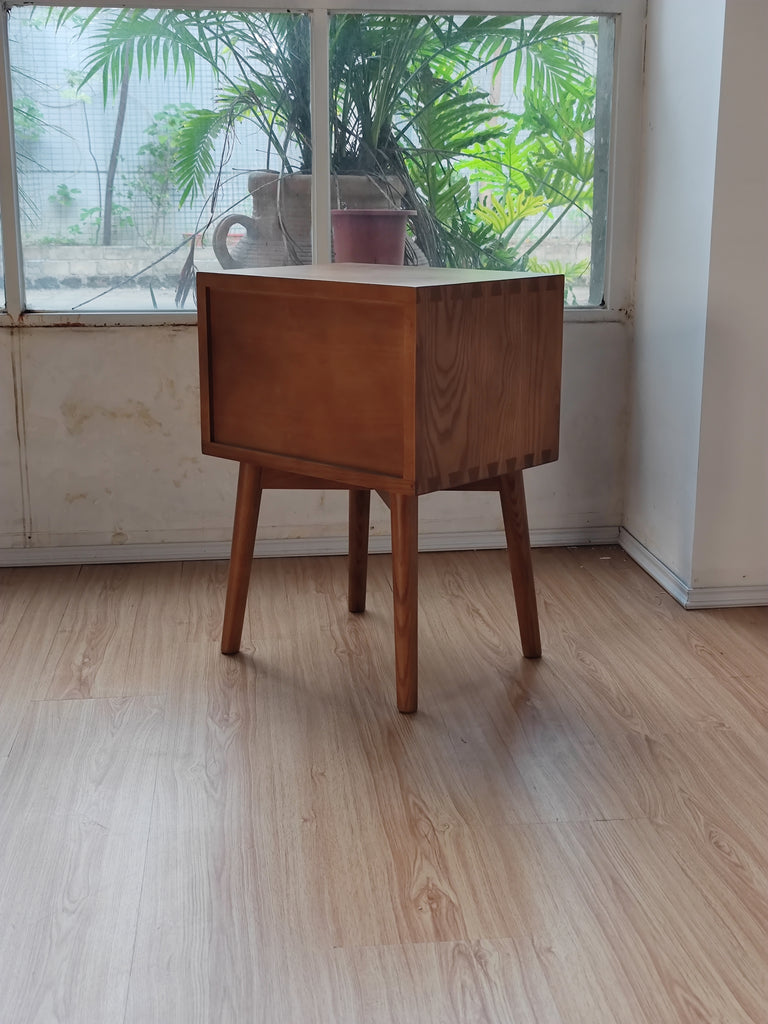 Adeline Nightstand | Ash Mid-Century