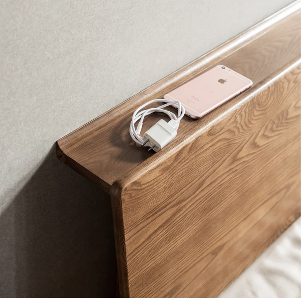 Adeline Bed Base | Wood bed base