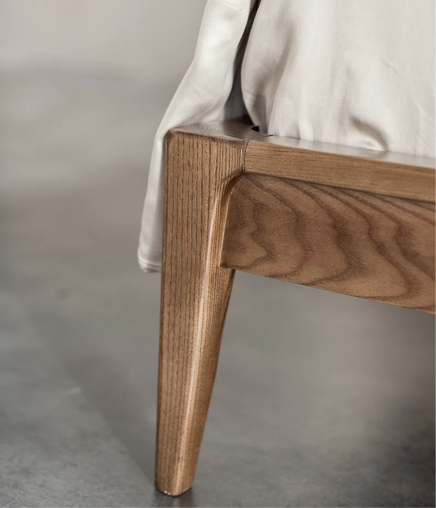 Adeline Bed Base | Wood bed base