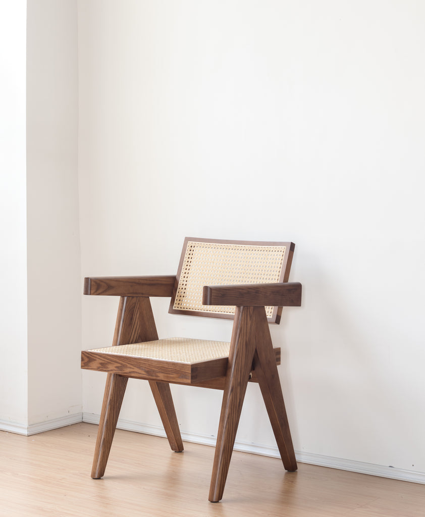 Office Chair | Cherry wood Frame