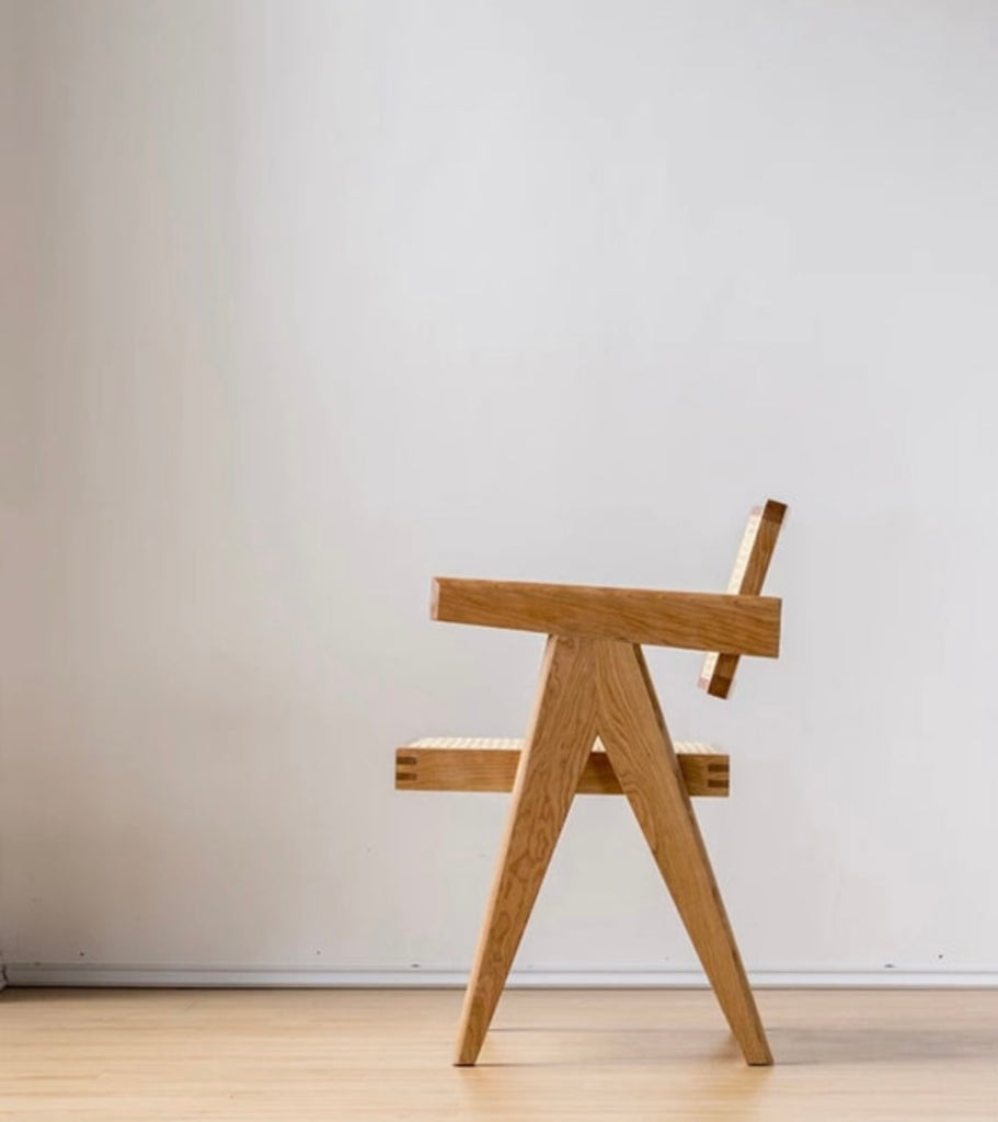 Office Chair | Cherry wood Frame